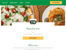 Tablet Screenshot of pizza-for-you.ch